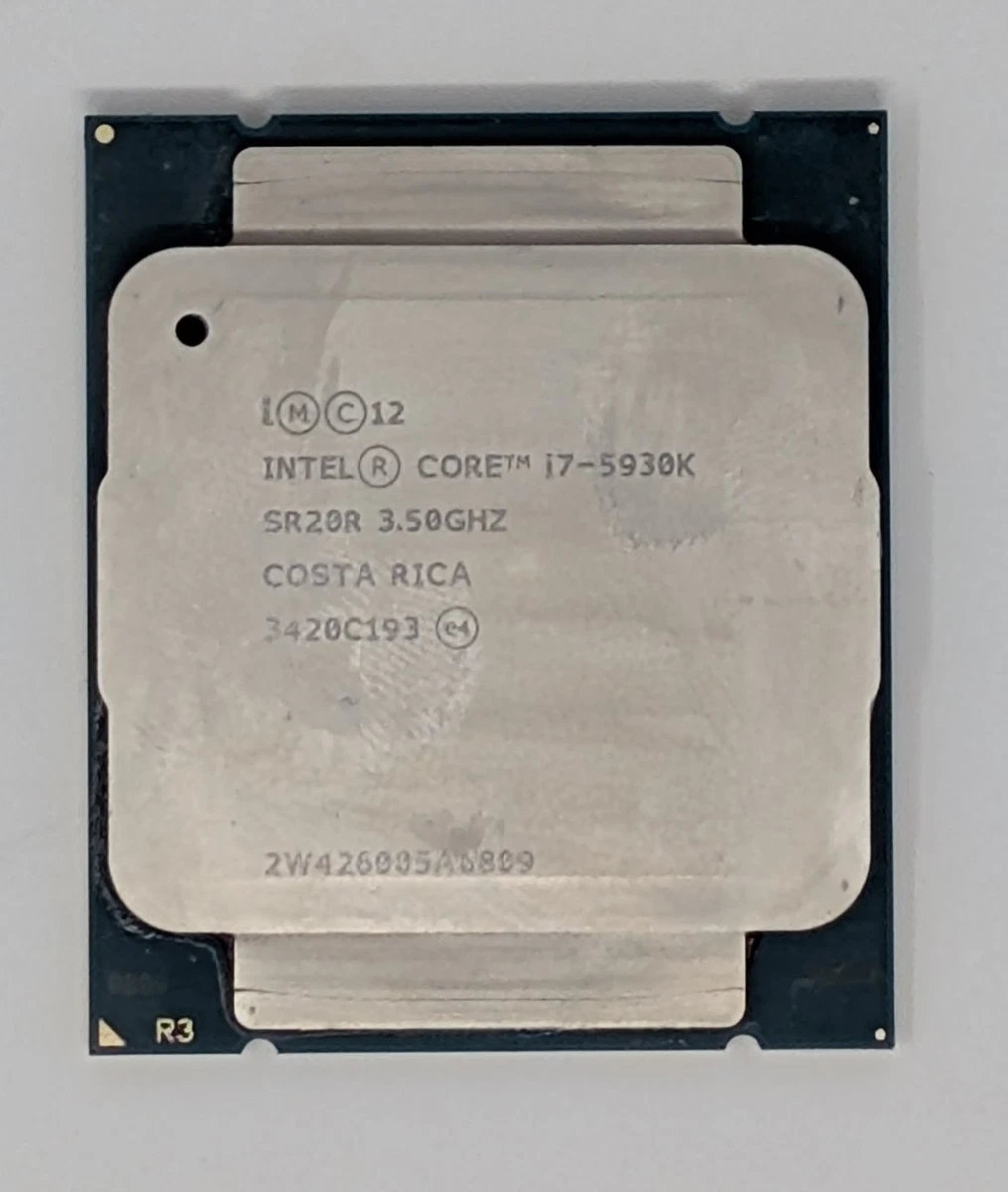 Intel Computer Processors Intel Core i7-5930K Processor Model for