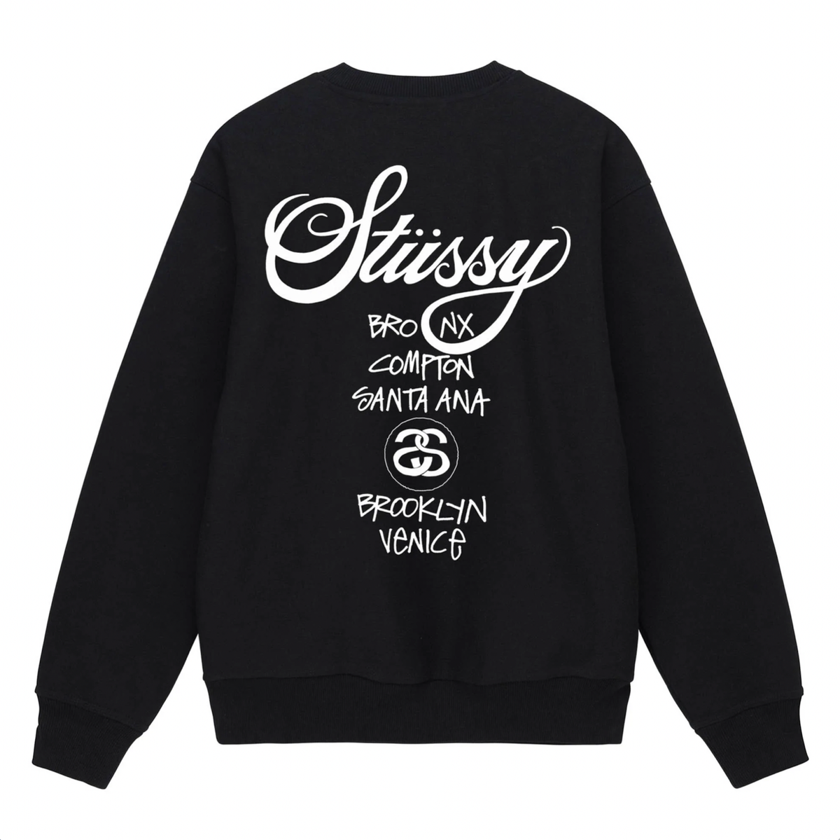 New NWT Dover Street Market DSM x Stüssy World Tour Crewneck