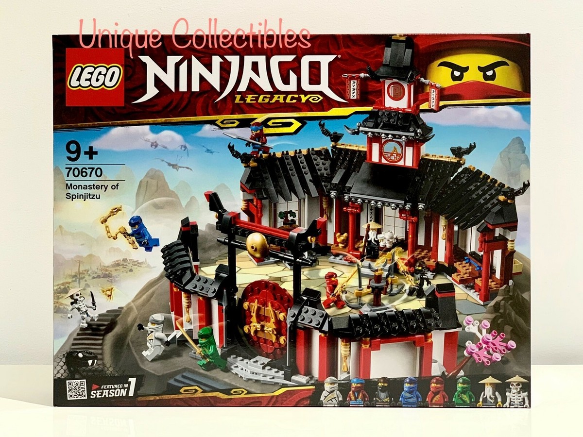 LEGO 70670 Ninjago Monastery of Spinjitzu Brand New Retired Set