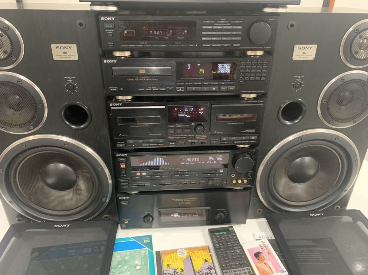 Sony LBT-V950 System Component w/used record Used Working From