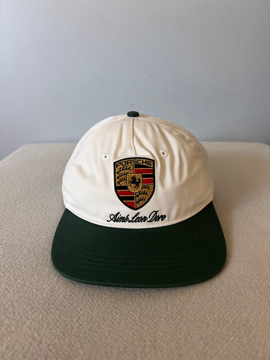 Aime Leon Dore x Porsche Colorblock Logo Hat - White - NEW | eBay
