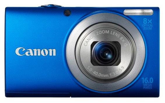 Canon PowerShot A4000 IS 16.0MP Digital Camera - Blue for sale