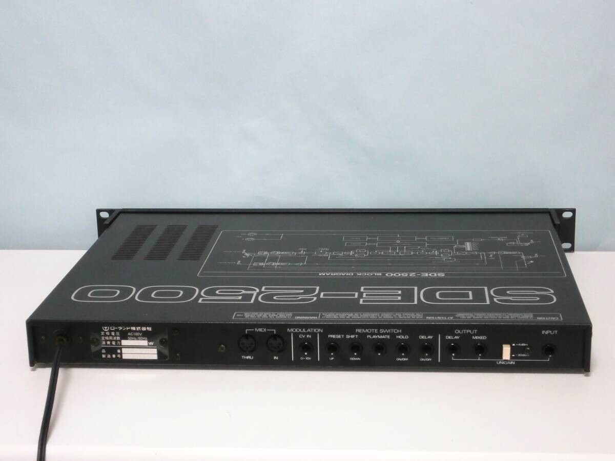 Roland SDE-2500 MIDI Digital Delay Effect Signal Processor | eBay