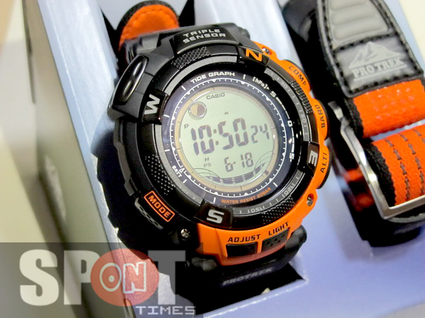 Casio Protrek Tough Solar Power Triple Sensor Men's Watch PRG