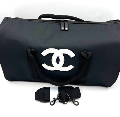 New! Chanel Boston Bag VIP Waterproof Travel Sports Duffle with