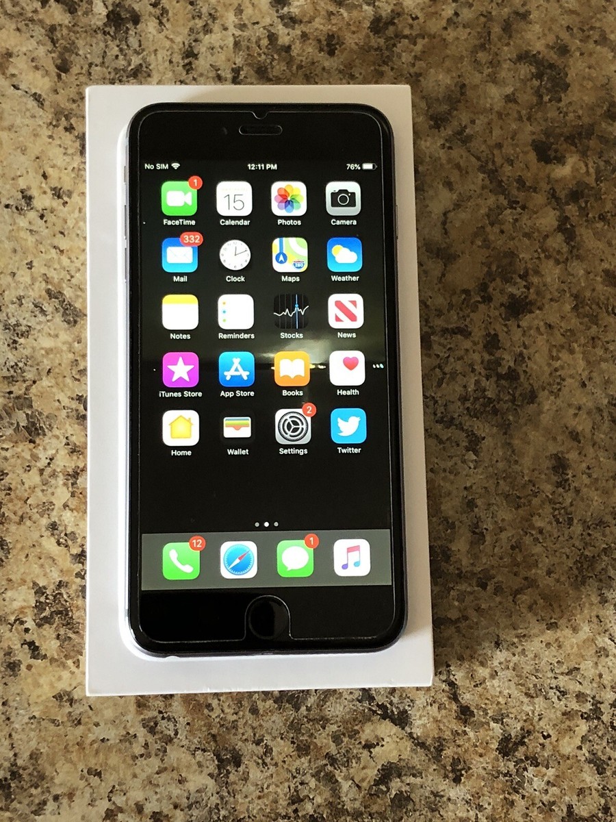 Apple iPhone 6 Plus - 64GB - Space Gray (T-Mobile) - Box - Twitter