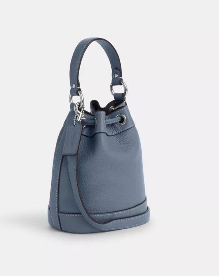 バッグ COACH Dempsey Drawstring Bucket 15 COACH Dempsey Drawstring