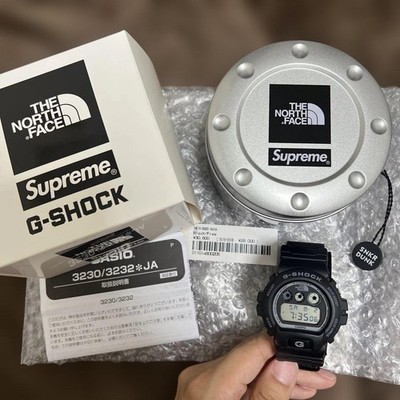 Casio G Shock DW 6900NS 7JR Supreme North Face Triple Collab Watch