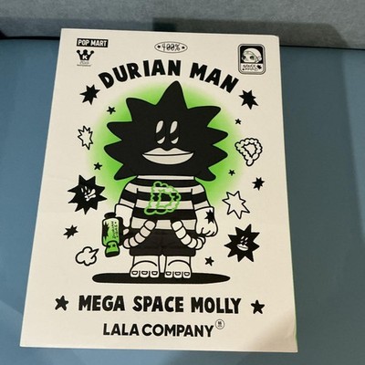 POP MART MEGA SPACE MOLLY 400% LALA COMPANY-DURIAN MAN RADIO