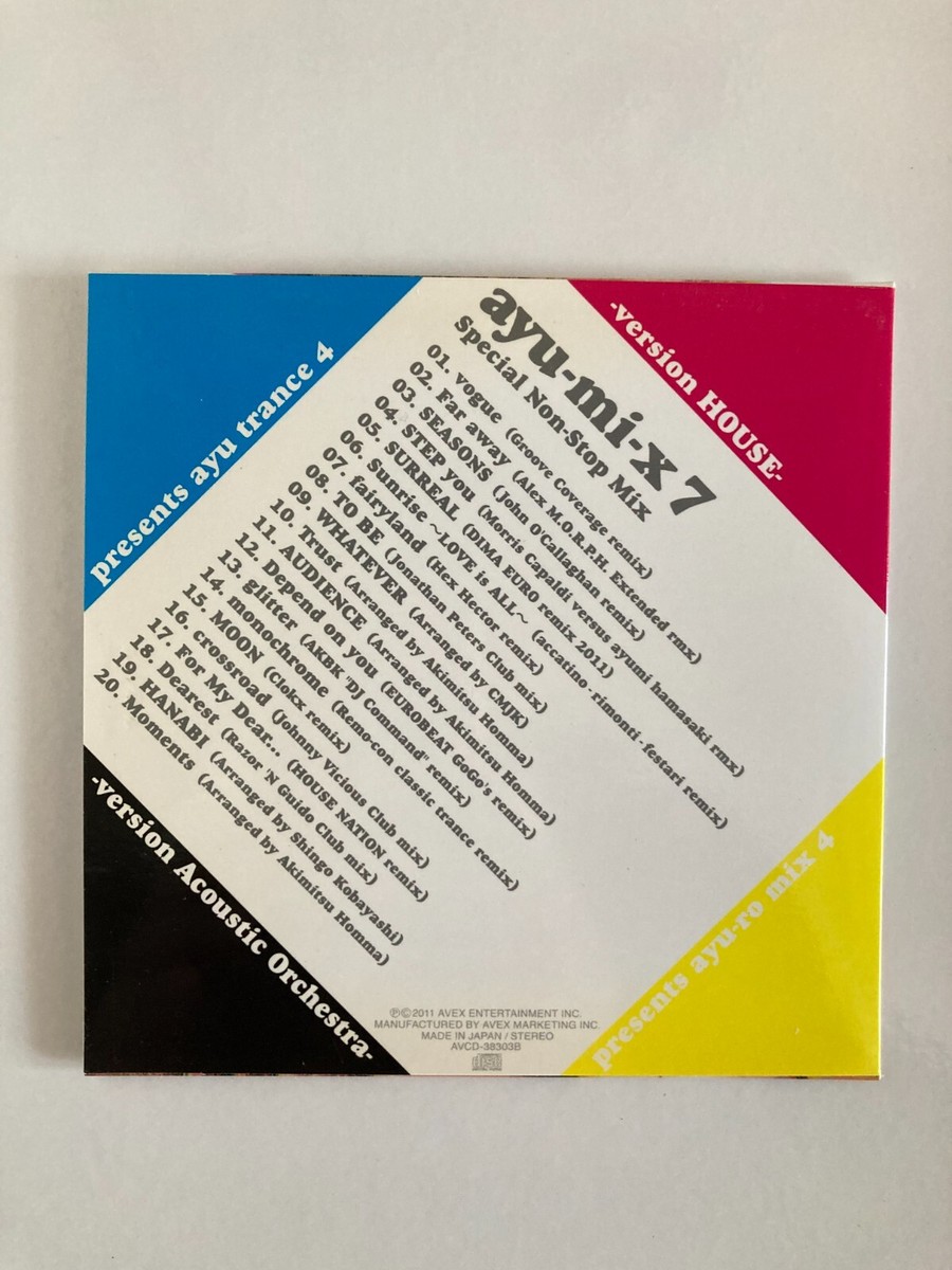 Hamasaki Ayumi Ayu-mi-x7 Limited Complete Box Set With BonusCD