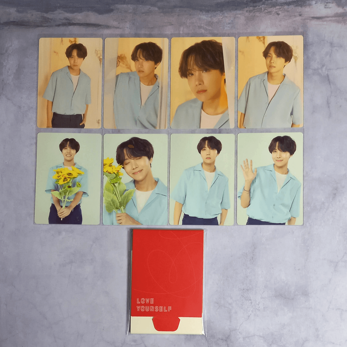 BTS World Tour Love Yourself Seoul Official Mini Photo Card - J