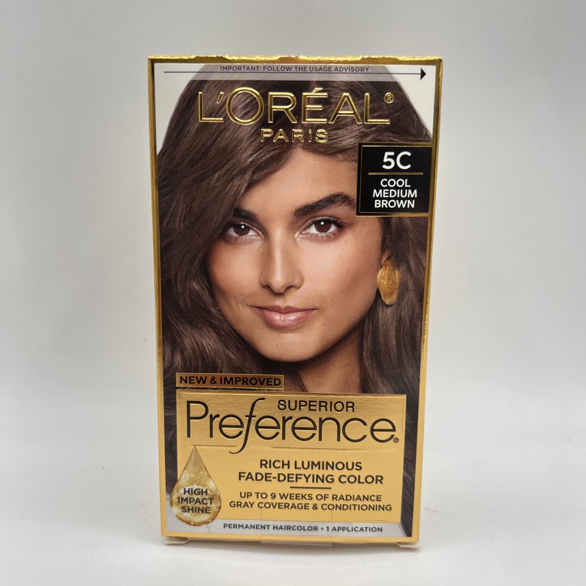 L'Oréal Superior Preference 5C Cool Medium Brown 1 Pack | eBay