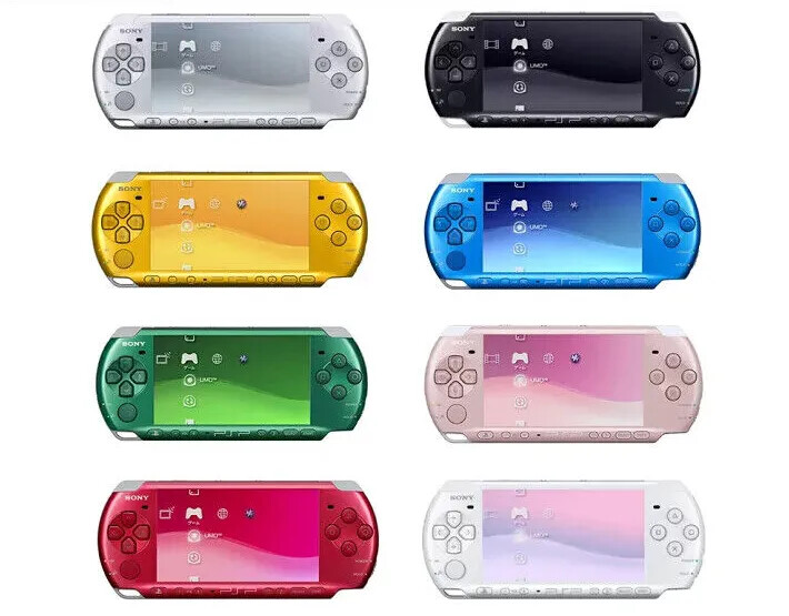 Sony PlayStation PSP Console with Charger PSP-3000 Various Colors