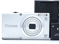 Canon PowerShot A2400 IS 16.0MP Digital Camera - Silver for sale