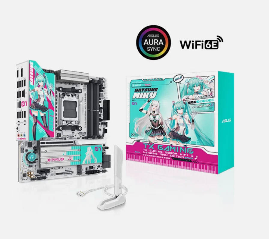 ASUS TX GAMING B850M WIFI S HATSUNE MIKU EDTION AM5 | eBay