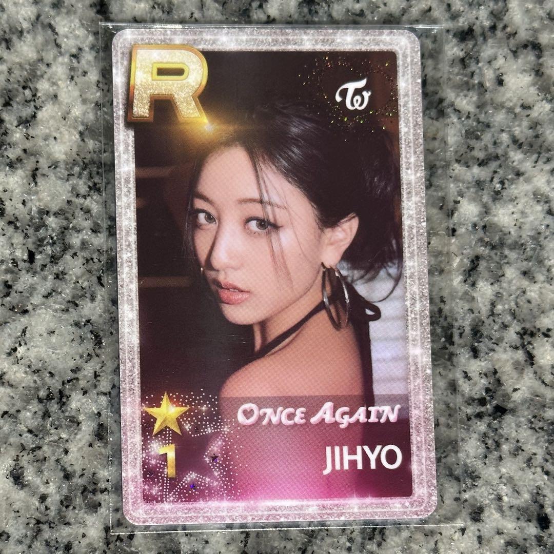 twice records 8周年 ポップアップ ssj ジヒョ トレカ 𝖮𝖭𝖢𝖤