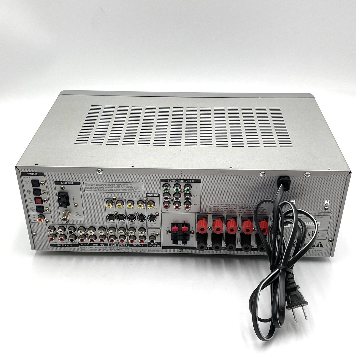 Sony STR-K850P Digital Audio Video Control Center FM-AM Stereo