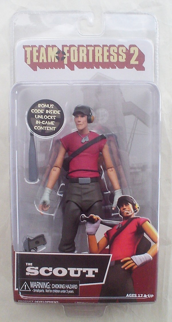 THE SCOUT Red Team Fortress 2 Series 4 NECA 6