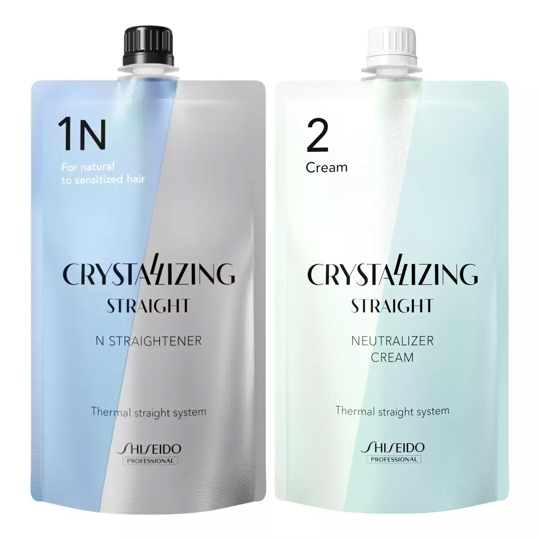SHISEIDO Crystalizing Straight Straightener 400 g N1 + N2 SET