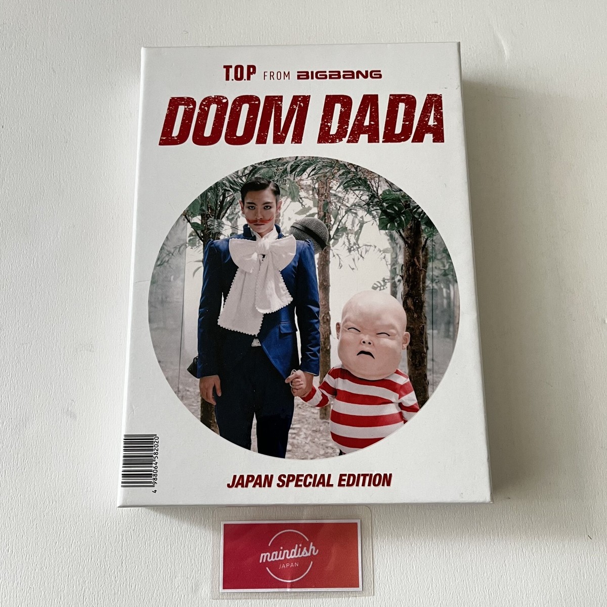 T.O.P Doom Dada CD + DVD + Photo Book Japan Special Edition
