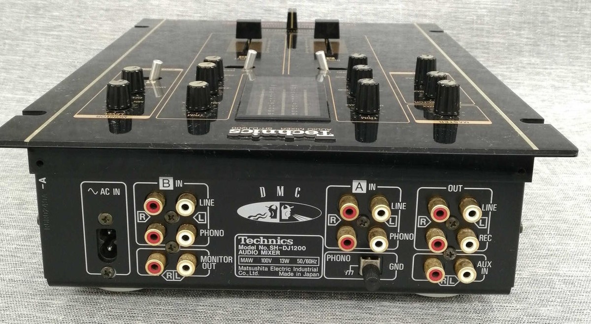 Junk Technics SH-DJ1200 Black Audio Mixer Japan | eBay