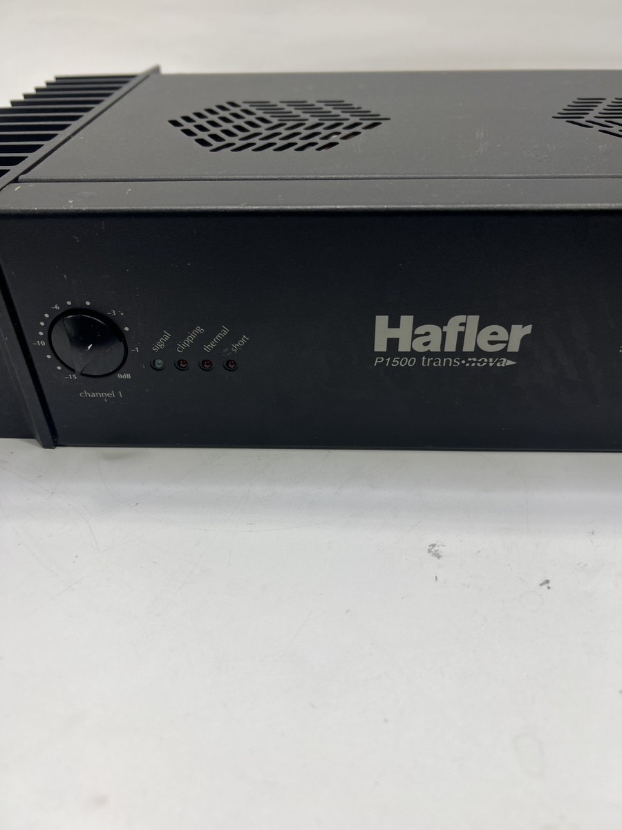 Hafler P1500 Trans Nova Professional Power Amplifier 54e for sale