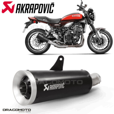 KAWASAKI Z 900 RS 2018-2023 Exhaust AKRAPOVIC Titanium Black S