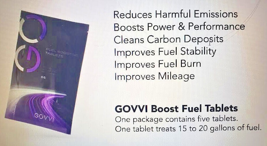 Govvi Fuel Tablets - Save Up To 20% on Fuel Costs - More Power