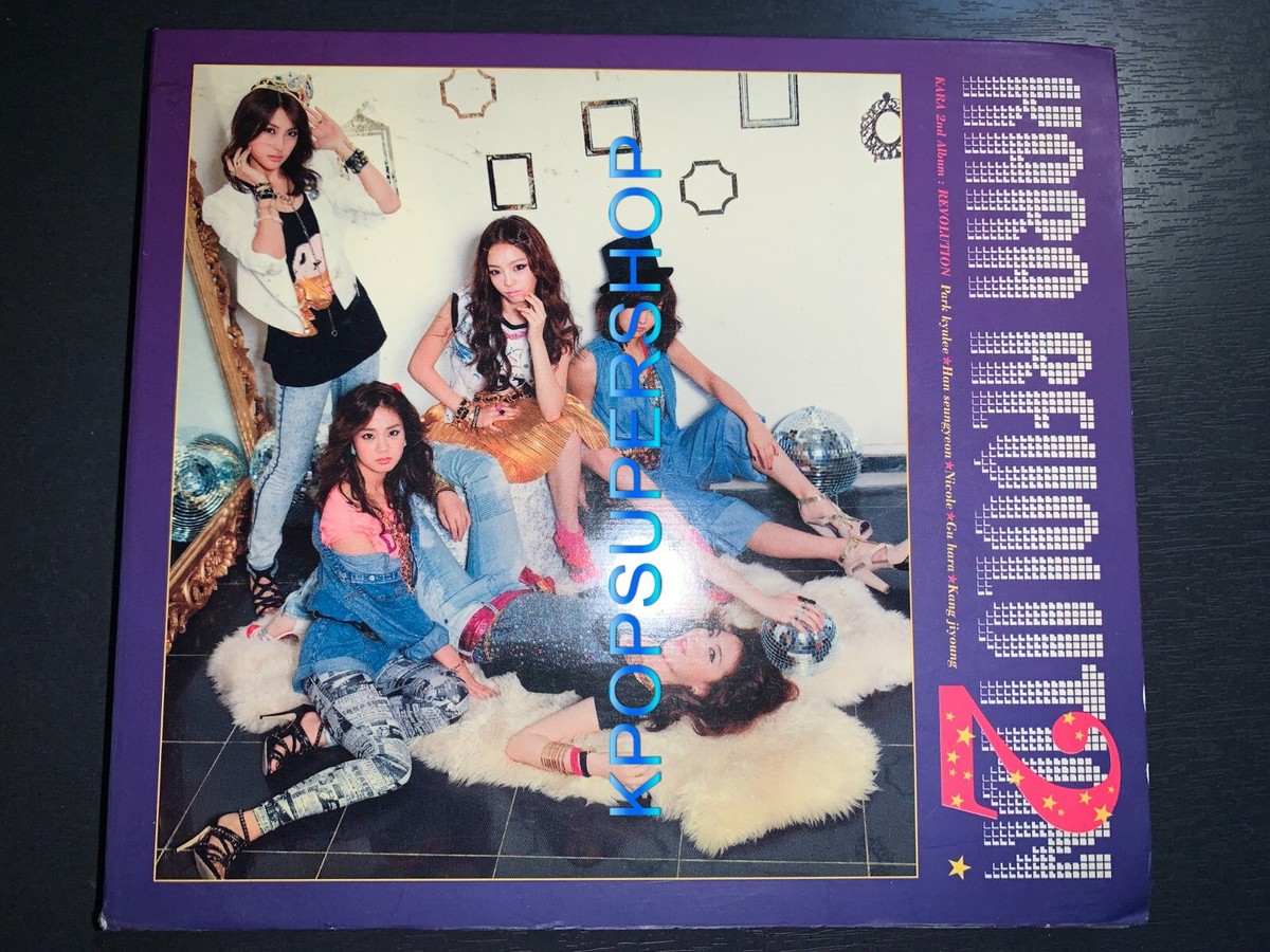 Kara 2nd Album Revolution CD Photobook Great Condition Rare OOP