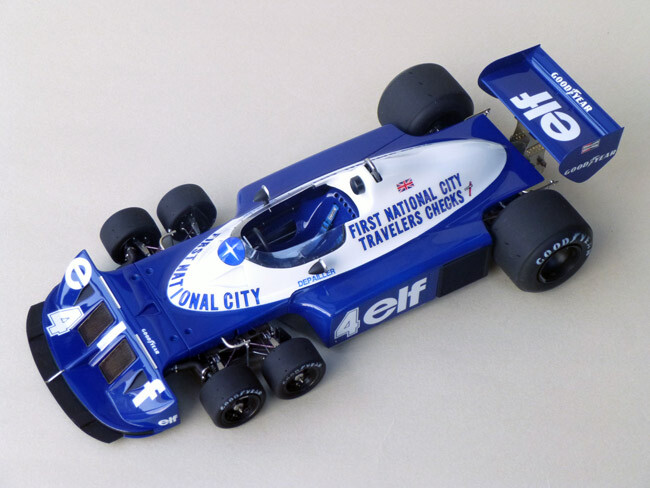 Rare kit Fujimi 1/20 Tyrrell P34 1977 Japan GP # 4 Patrick Long