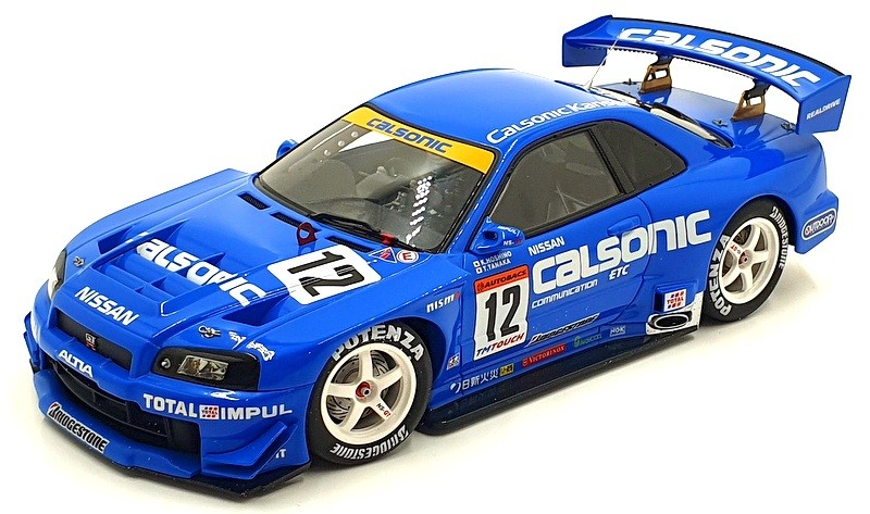 Autoart 1/18 Scale 80284 Nissan Skyline GT-R34 JGTC 2002 Calsonic