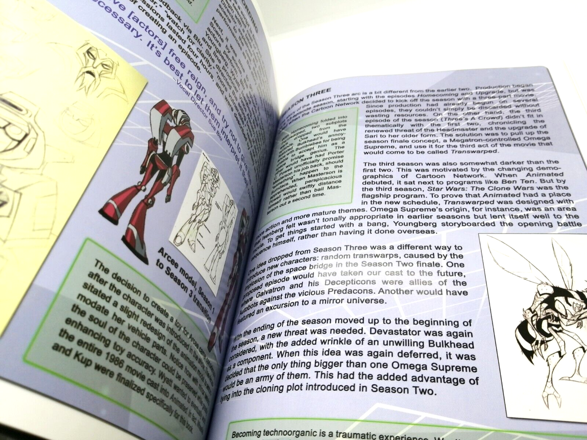 Transformers Animated The Complete Allspark Almanac IDW Rare