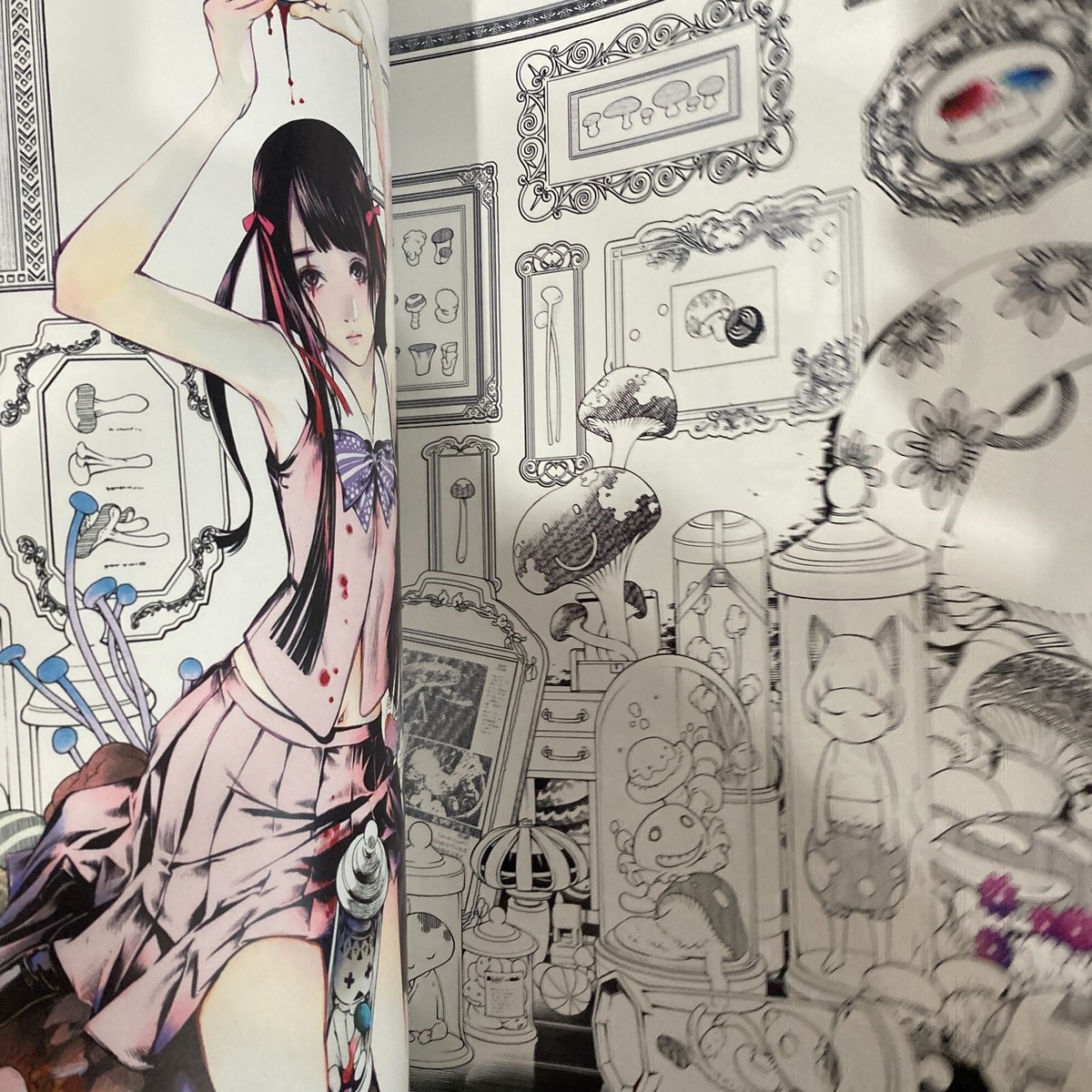 大暮維人 画集 &Blast Oh!great 特典イラストカード付き 大暮維人 画集