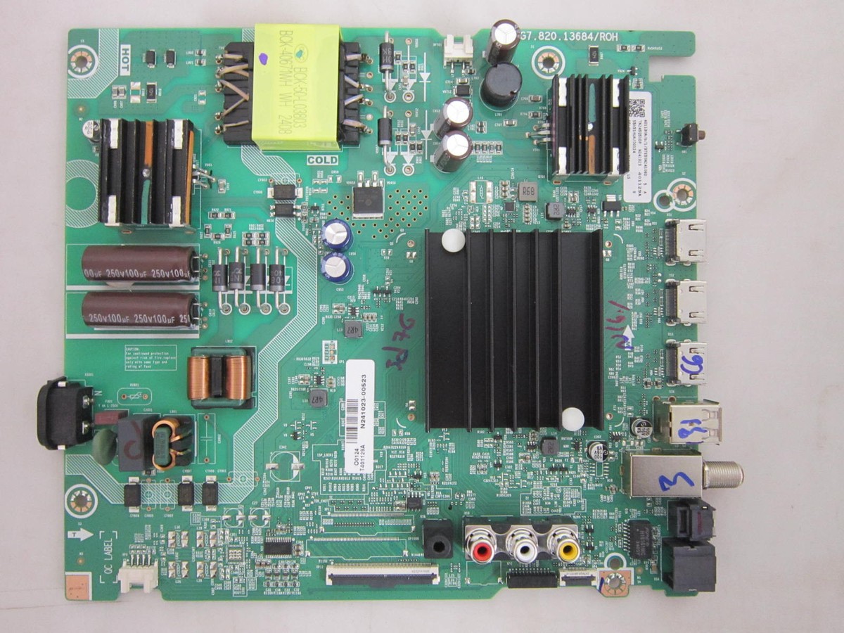 Hisense 55A6N Main Board 401130 (RSAG7.820.13684/ROH) | eBay