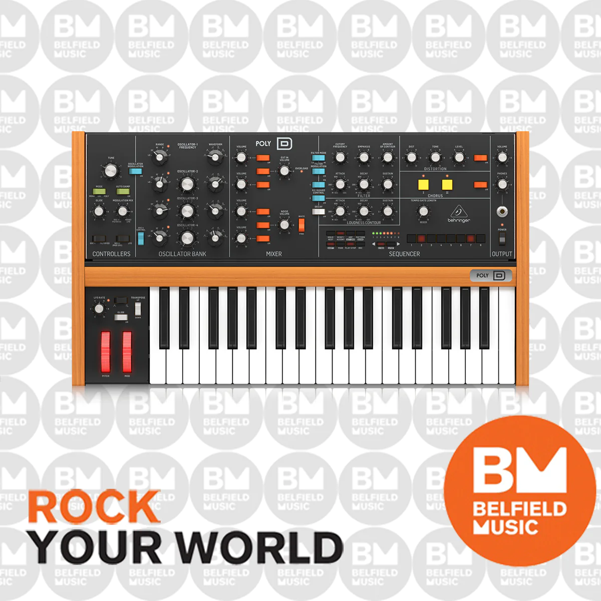 美品ワンオーナー】Behringer Poly-D動作良好/禁煙/付属品完備