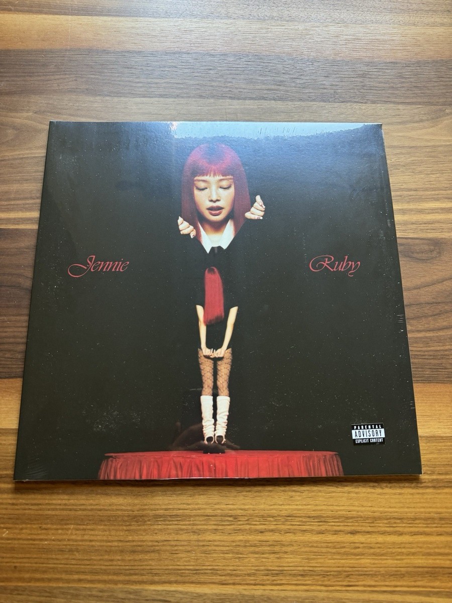 JENNIE SIGNED RUBY VINYL LP Red D2C Exclusive AUTOGRAPHED