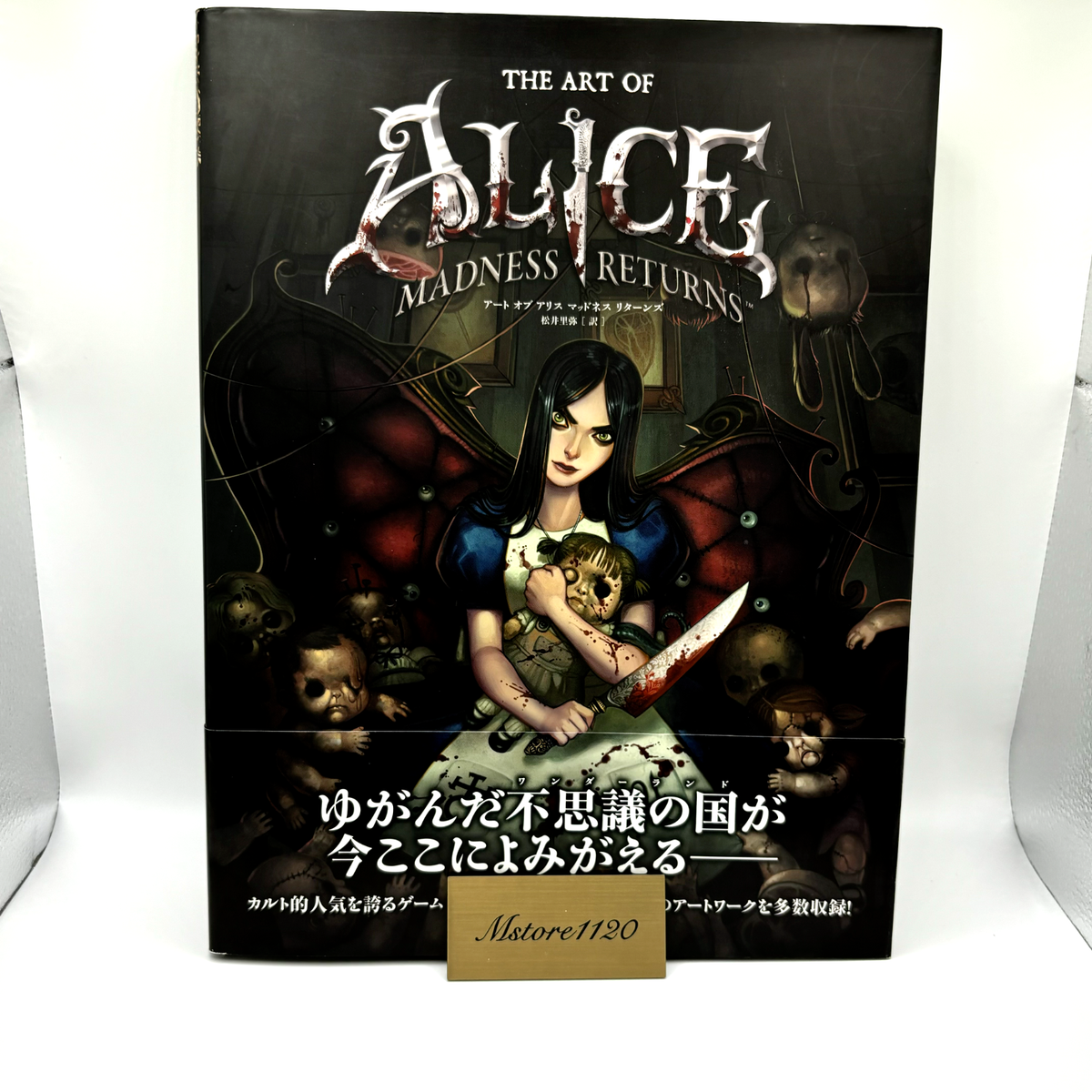 THE ART OF Alice Madness Returns Art Book Illustrations Japanese