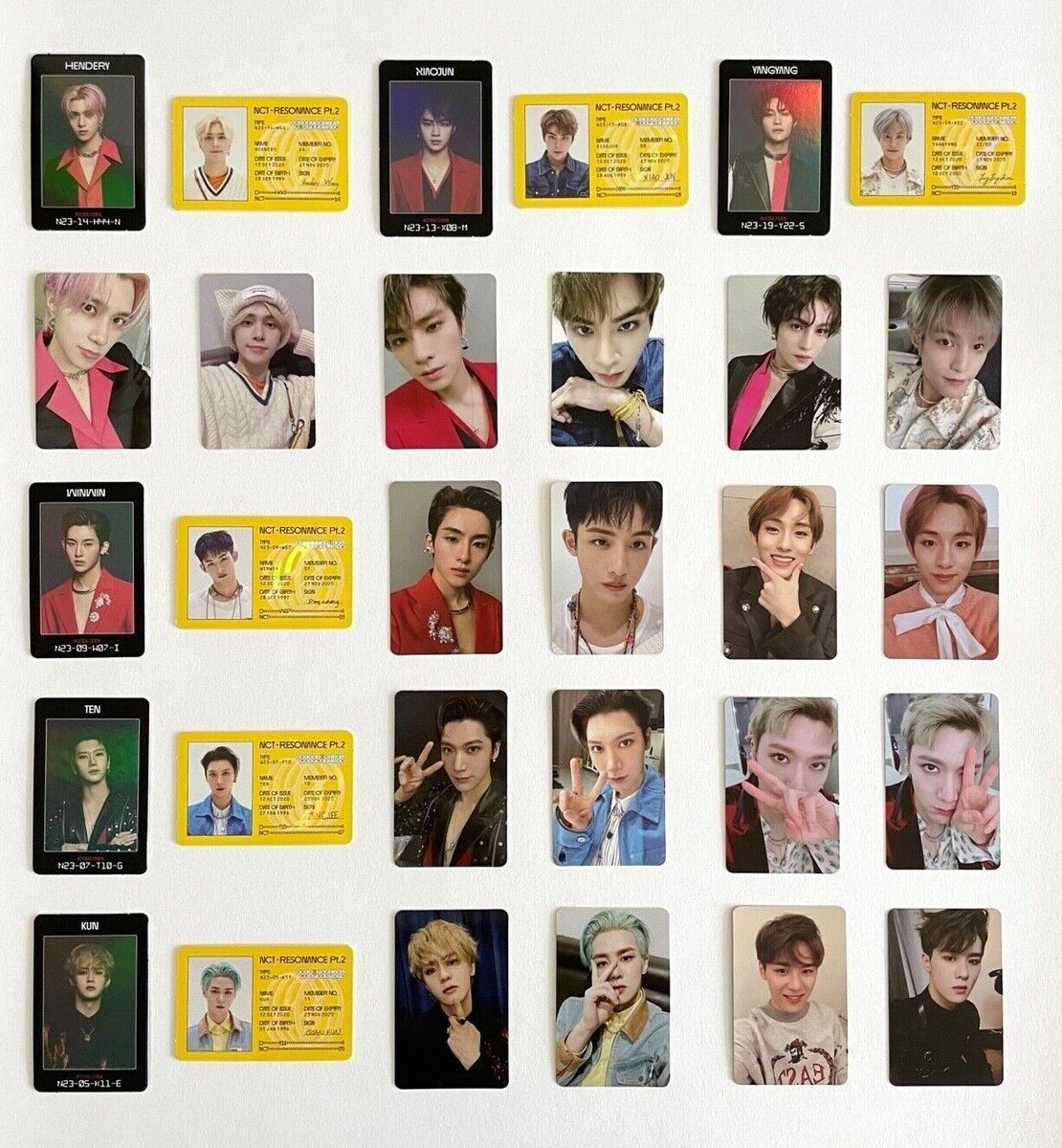 NCT Wayv Official Photocard from album Empathy Resonance Arrival