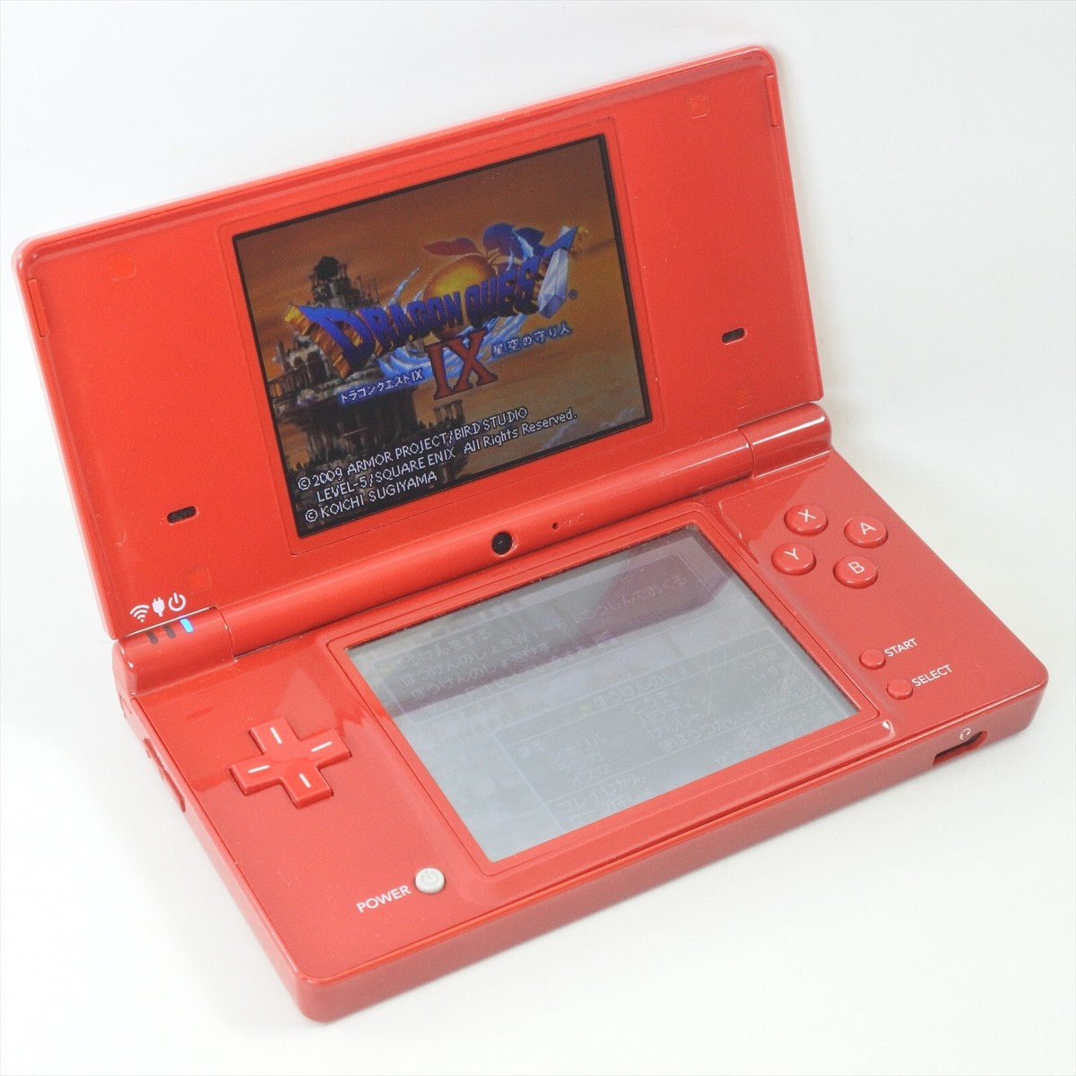 JUNK Nintendo DSi Console RED TWL-001 NO Touch pen TJF123383240
