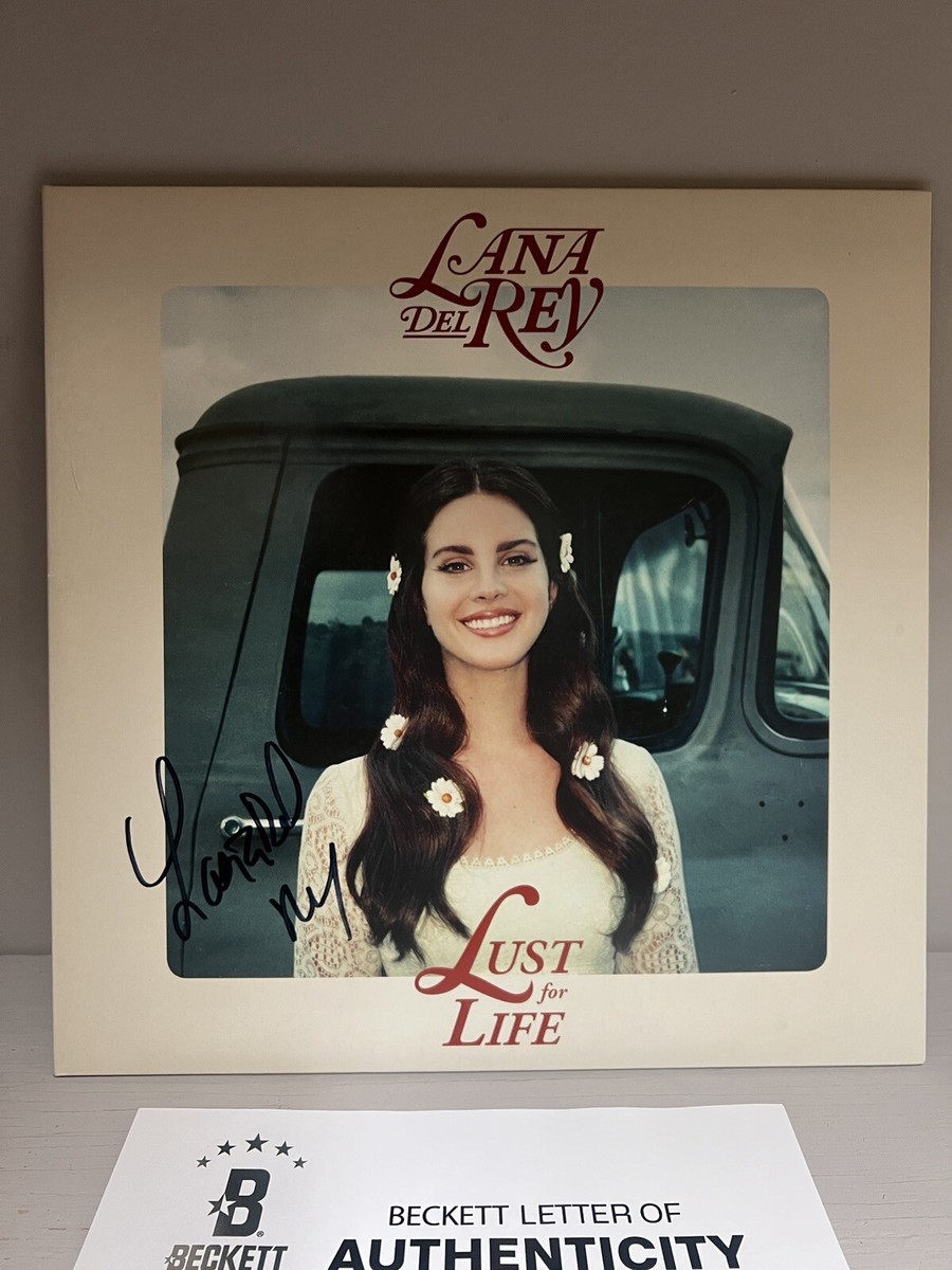 LANA DEL REY SIGNED LUST FOR LIFE VINYL LP - BECKETT LOA | eBay