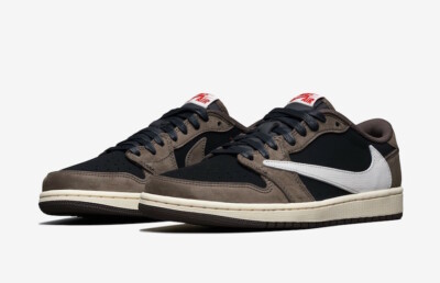 Size 15 - Jordan 1 x Travis Scott Low Mocha for sale online | eBay