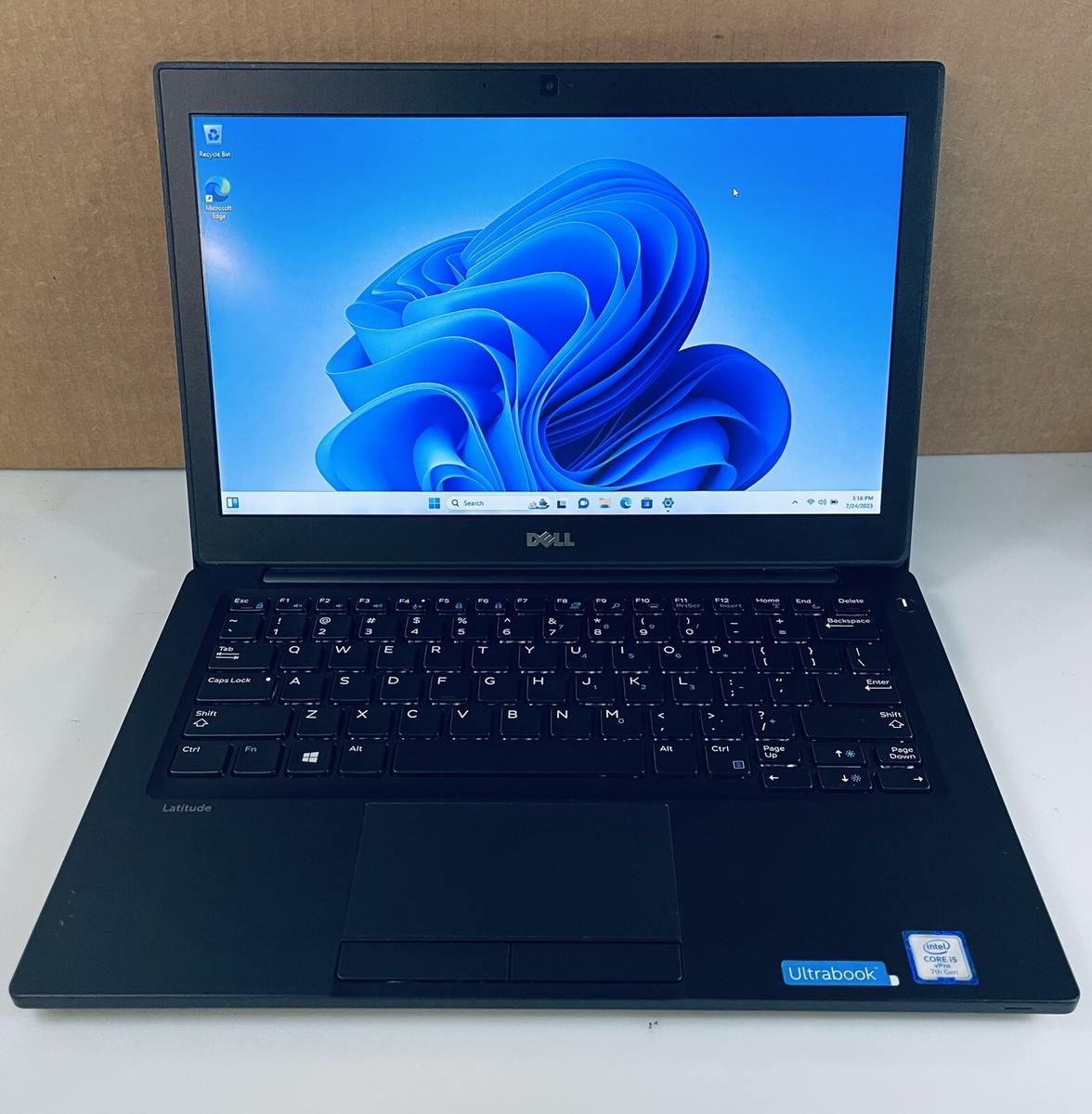 Dell Latitude 7280 core i5 7th Gen 16GB RAM 256GB SSD USB WiFi Win