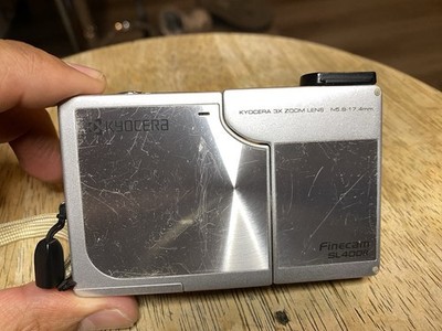 Kyocera Finecam SL400R Digital Camera, 4.0MP, Digital Camera 3x