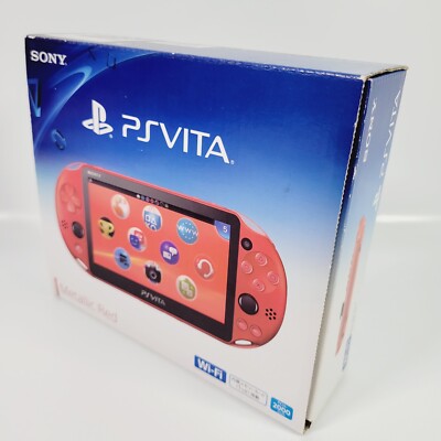 PS Vita PCH-2000 Console Various Color Box Accessory complete