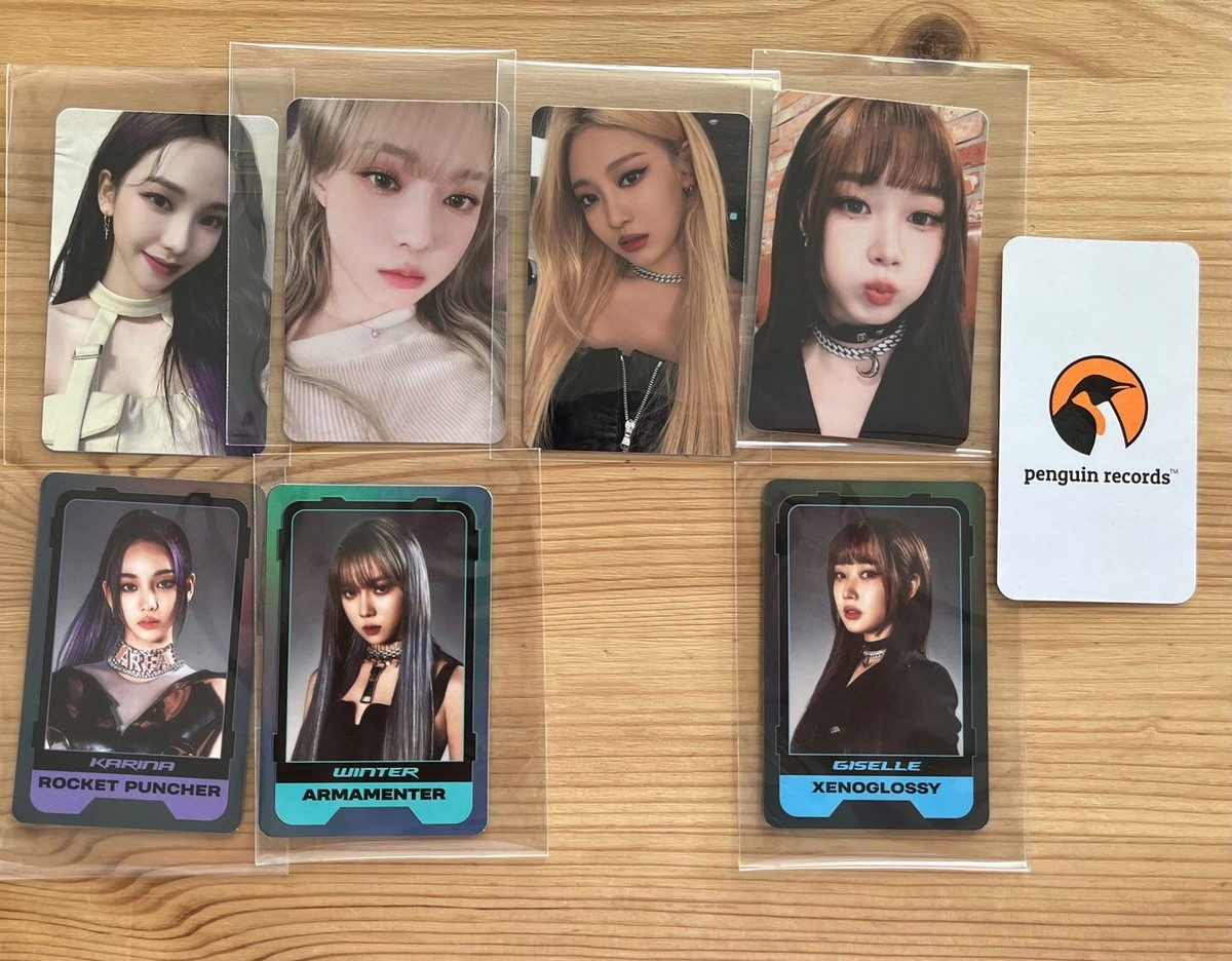 aespa - 2ND MINI ALBUM GIRLS KWANGYA Ver. PHOTO CARD CHARACTER