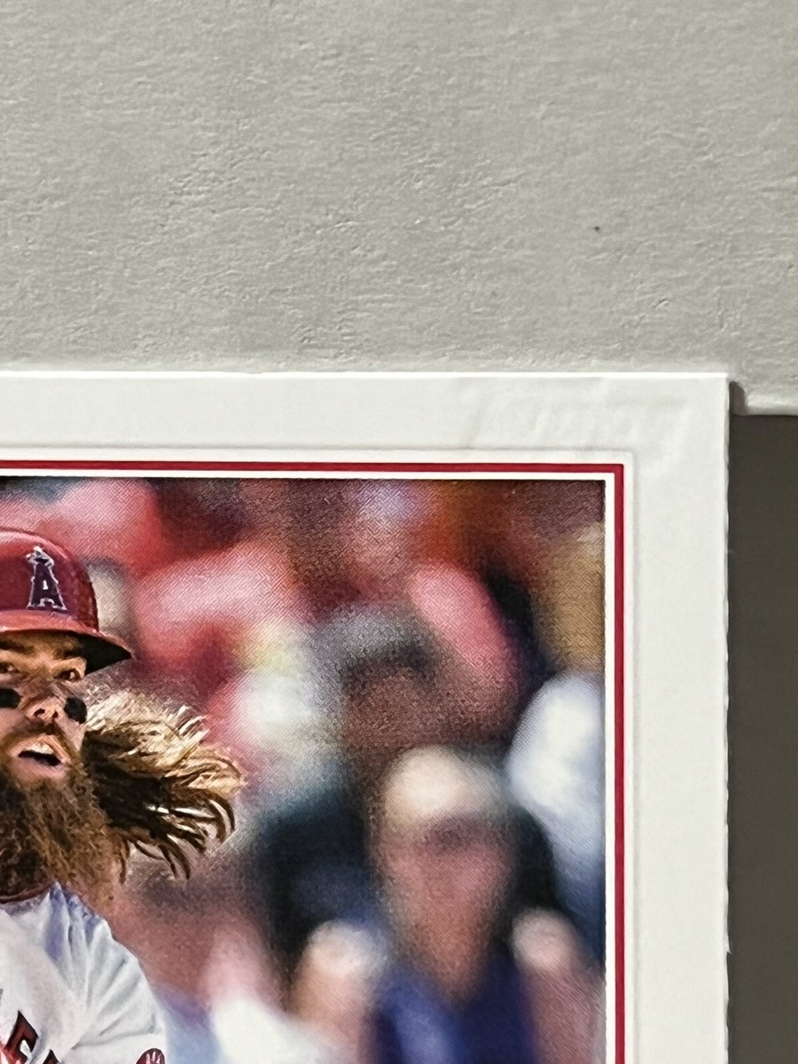 2022 Topps Series 1 BRANDON MARSH Rookie RC #243 ANGELS - No Foil