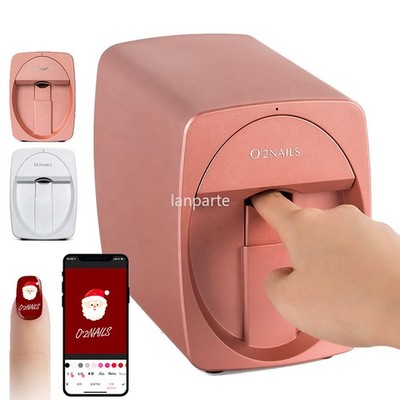 O'2NAILS Portable Nail Printer Mobile APP DIY Nail Art Printing