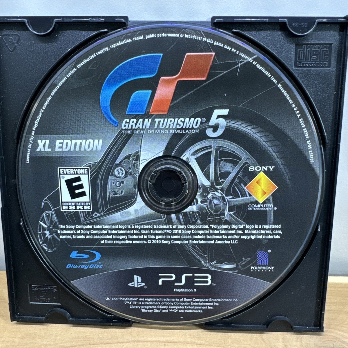 Gran Turismo 5: XL Edition (Sony PlayStation 3 PS3, 2012) Game