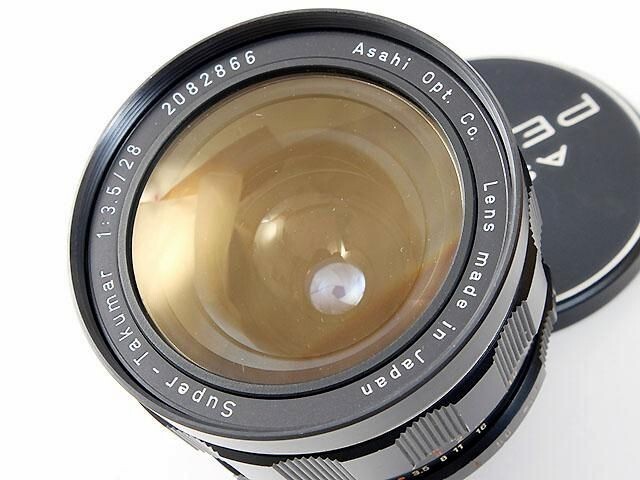 Pentax Super Takumar 28mm F3.5 MF Wide Angle Prime Lens Early Type