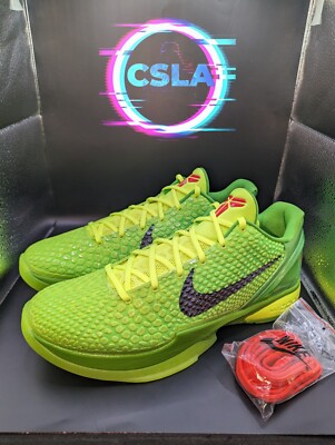 Nike Zoom Kobe 6 Protro Low Grinch | eBay